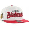 '47 Brand Chicago Blackhawks Captain šiltovka biela - SKLADOM