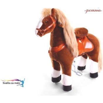 Ponnie Jazdiace kôň White Hoof Horse pre jazdce do 40 kg 80x35x93 cm