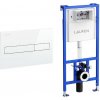 Laufen - podomietková nádržka CW1 s úchytmi + biele tlačidlo AW1