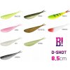 DELPHIN Umelá návnada/guma BOMB! D-SHOT / 1ks - 8,5 cm/Yeti