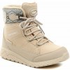 American Club SN86-25 béžové detské zimné topánky