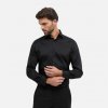 Čierna pánska košeľa ETERNA Performance, Modern fit Veľkosť: 44 (XL) ETERNA