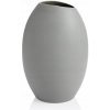 Váza FANCY HOME Stones 23 cm, sivá