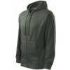 MALFINI TRENDY ZIPPER 410 Mikina pánska 4106718 3XL 67 tmavá bridlica