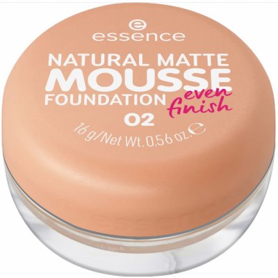 Essence Natural Matte Mousse Foundation 02 penový make-up 16 g