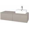 Dreja Kúpeľňová skrinka MODULE SZZ12 120 umývadlo Joy 3 - N07 Stone / N07 Stone / Levé
