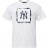 Pánske tričko New Era, NEW YORK YANKEES MLB SPRAY STAMP Biela,Modrá M