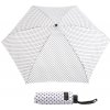 Dáždnik Snowball mini aluminium biela