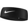 Nike Dri-Fit Fury Classic Headband čierna/biela/biela