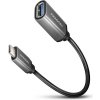 AXAGON RUCM-AFAC káblová redukcia USB-C (M) na USB-A (F)