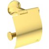 Ideal Standard La Dolce Vita - Držiak toaletného papiera s krytom, kefované zlato T5509A2