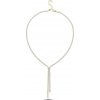 Olivie Strieborný tenisový náhrdelník GOLD 9544 Ag 925; ≤12 g.