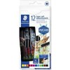 Farebné ceruzky, sada, šesťhranné, STAEDTLER 149 C, 12 rôznych farieb