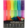 Teddies Fixky akrylové fluorescenčné 6 ks 8592190865764