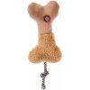 JK ANIMALS, Kosť s povrazom, pískacia hračka, 32 cm