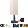 Nočná lampa s kamerou FULL HD + Wifi s P2P (Android / iOS) + 2 nabíjacie USB a USB-C porty