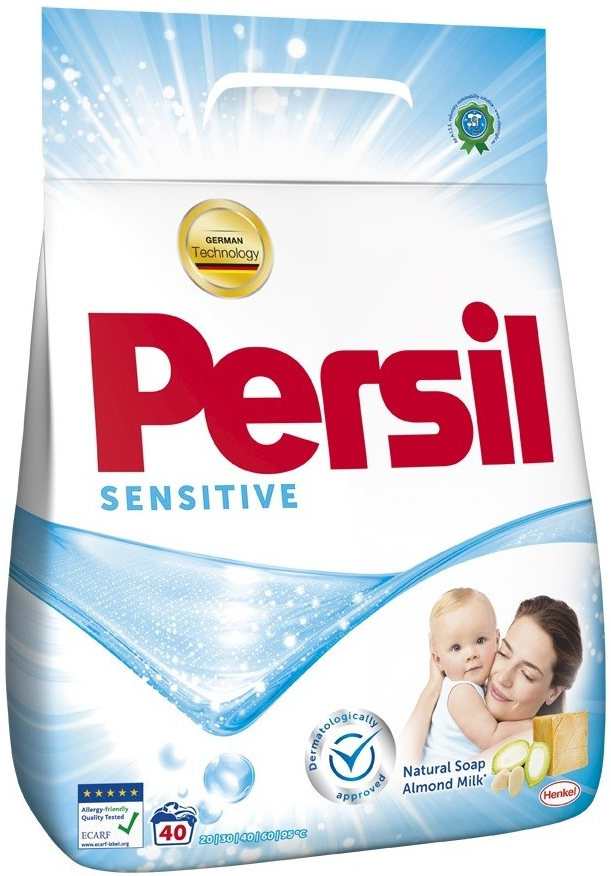 Persil Sensitive prací prášok na bílé prádlo 40 PD 2,6 kg od 8,09 € -  Heureka.sk