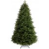 Jedlička Krkonošská 100 % FULL 3D Vianočný stromček 220 cm (Moderný štíhly FULL 3D vianočný stromček)