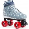 SFR Vision Canvas Quad Skate - Jeans Stars (Dvojradové korčule)