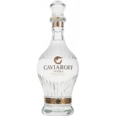 Caviaroff Vodka 40% 0,7 l (čistá fľaša)