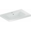 Geberit iCon - Umyvadlo 900x480x160 mm, s přepadem, s otvorem pro baterii, bílá 501.840.00.1