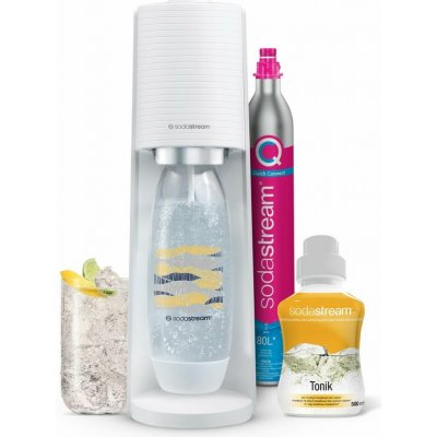 SodaStream TERRA White Tonik Megapack