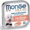 MONGE FRESH - paštéta a kúsky s lososom 100 g pre psy