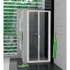 SanSwiss TOPK 0800 04 07 Zalamovací dveře 80 cm, bílá/sklo