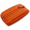 Kľúčenka Arwel Kožená so zipsovým vreckom oranžová 619-2418-84 NAP