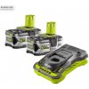 Ryobi RC18150-250 18V sada akumulátora s nabíjačkou lithium+ HIGH ENERGY (2x5.0Ah)