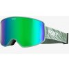 Snowboardové okuliare Roxy Storm - zelené