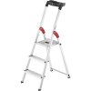 Hliníkový stojací rebrík so stupňami StandardLine L60 ,nosnosť 150 kg Hailo