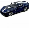 BBR Ferrari 812 Competitizone Blu Tour De France 2023 1:64 (BBRFER64011)