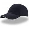 Atlantis Headwear Kšiltovka Liberty Sandwich, 6 panelová COT33000596399-navy/white UNI Navy/bílá