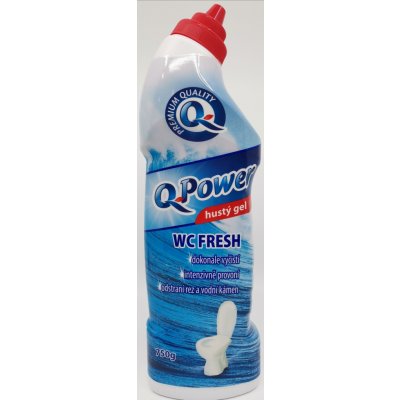 Q Power Aqua WC čistič s extra vôňou oceánu 750 ml