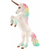ZOOted Jednorožec bílý s duhovou hřívou zooted plast 18cm