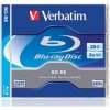 BD-RE BluRay disk, prepisovateľný, 25GB, 1-2x, 1 ks, klasický obal, VERBATIM