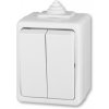 ABB 3553-05929 B Vypínač č. 5, IP44 nástenný biely