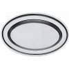 CONTACTO Tácka oválna z nehrdzavejúcej ocele 470x310x30 mm | CONTACTO, 1/470