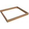 Hobis Sokel ku skriniam Strong, 58,5x5x51 cm, dub