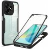 Techsuit - ColorVerse 360 Series + Screen Protector 360° kryt s ochranou displeja pre Honor X5c Plus – čierny