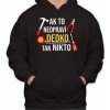 Fajntričko Mikina - Dedo opravár, Farba čierna, Strih/ Variant Pánsky/UNISEX