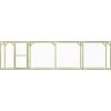 vidaXL Klietka pre sliepky 150x600x150 cm