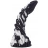 Arkan Dildo 18 x 5 cm Black-White - gb33569