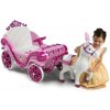 Huffy Elektrický kočár Disney Princess s koněm 6 V růžový