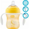 CHICCO Hrnček učiaci Transition s držadlami 200 ml žltý 4 m+