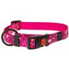 Karlie Obojek ASP Mix&Match růžový motiv CHIP velikost M 40-55cm 20mm