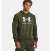 Under Armour mikina s kapucňou UA Rival Fleece Logo HD-GRN 1379758-390