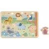 Tooky Toy interaktívne puzzle zvieratká