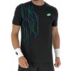 Pánske tričko Lotto Superrapida II D1 - all black - Čierny (M)